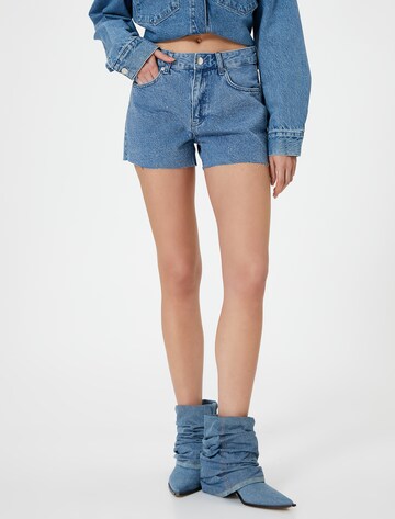 Koton Regular Shorts in Blau