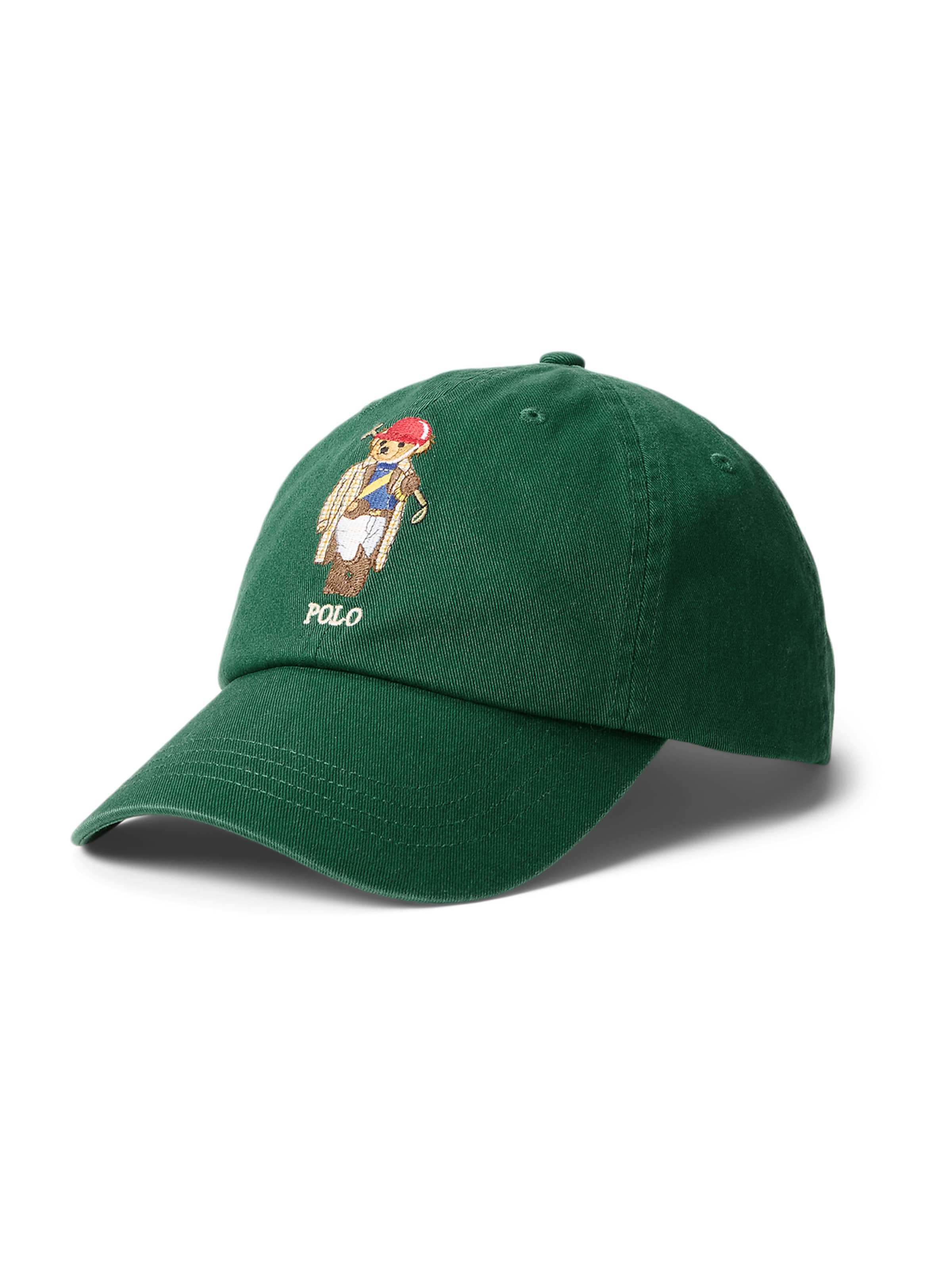 Polo Ralph Lauren - Gorra en verde: frente