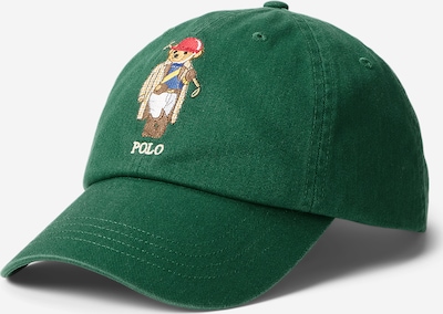 55-60 dydžio Kepurė iš Polo Ralph Lauren, spalva – šviesiai ruda / pastelinė geltona / tamsiai žalia / raudona, Prekių apžvalga