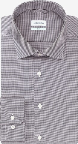 Coupe slim Chemise SEIDENSTICKER en gris