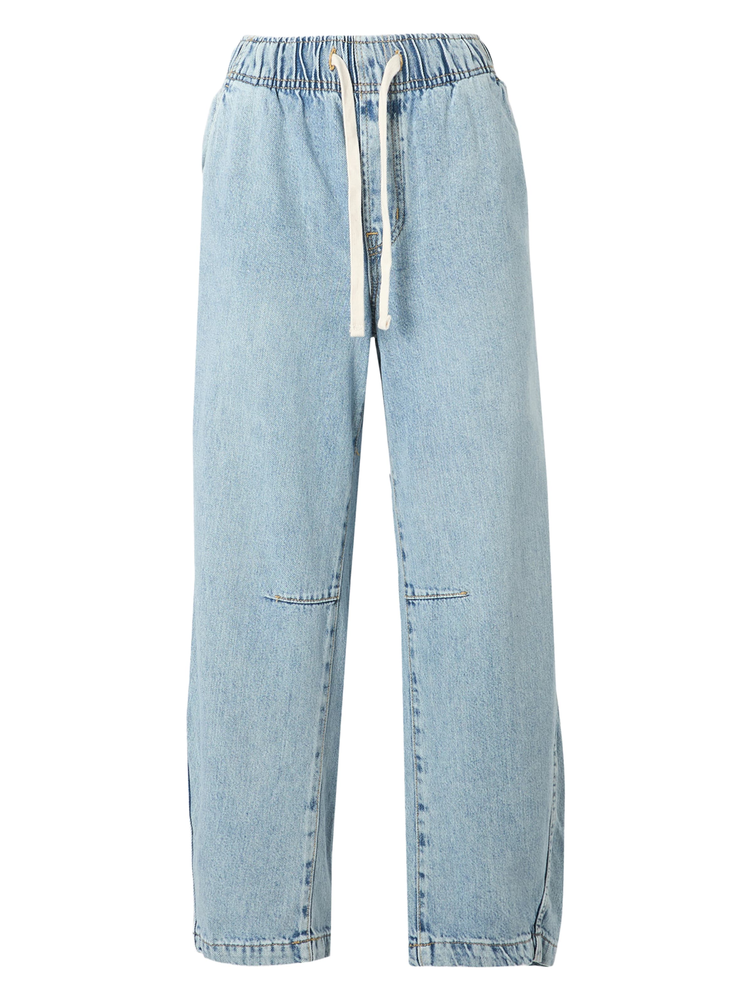 Barrel Jeans de la GAP pe albastru: față