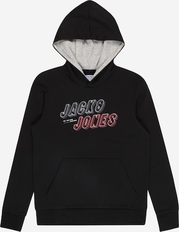 Jack & Jones Junior Sweatshirt 'Friday' in Black: front