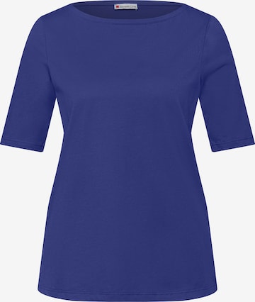 STREET ONE Shirt in Blue: front