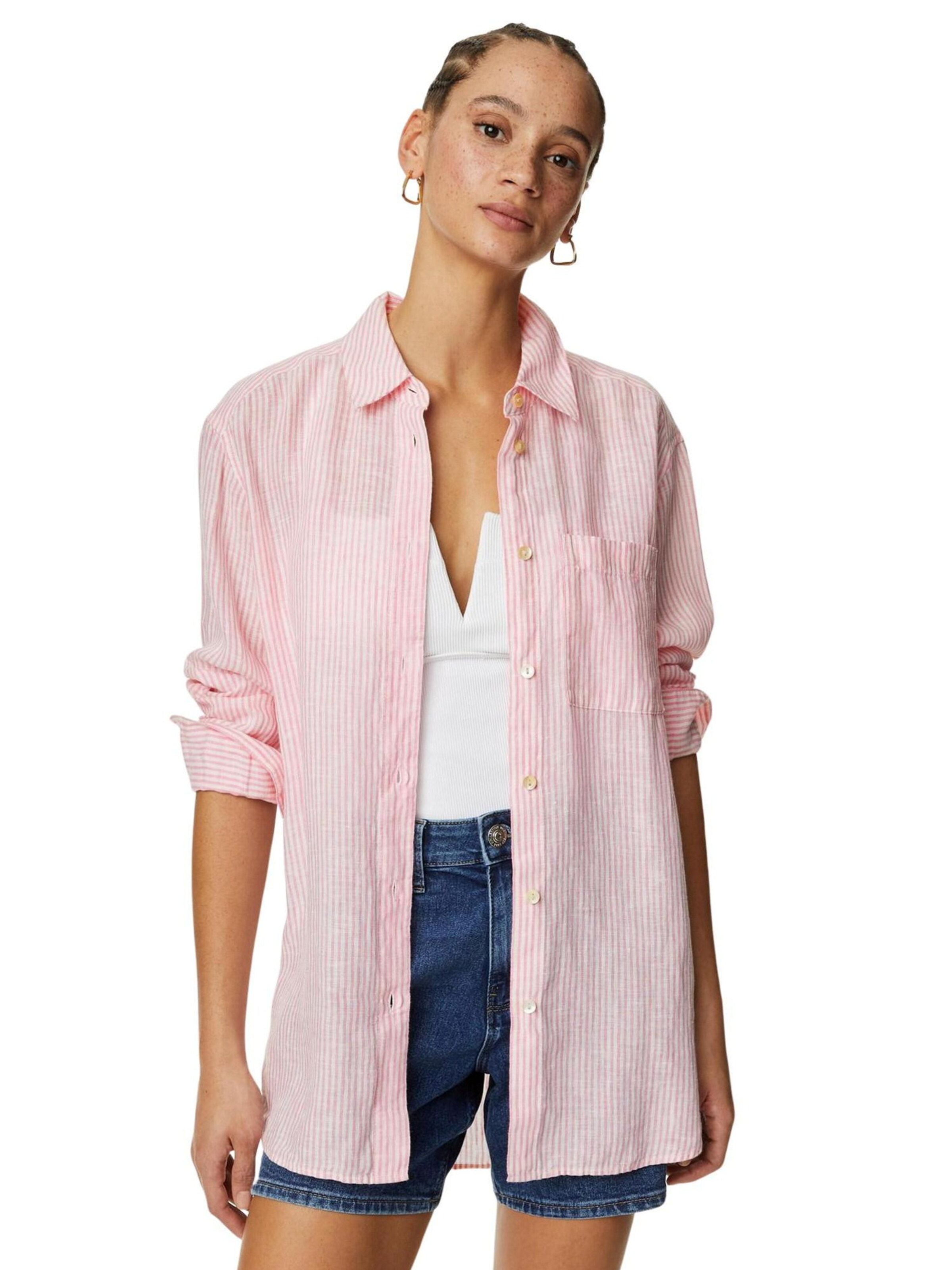 Camicia da donna di Marks & Spencer in rosa: frontale