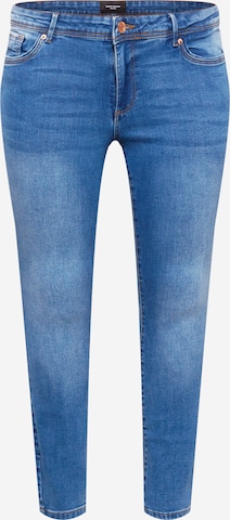 Jeans 'TANYA' de la Vero Moda Curve pe albastru: față