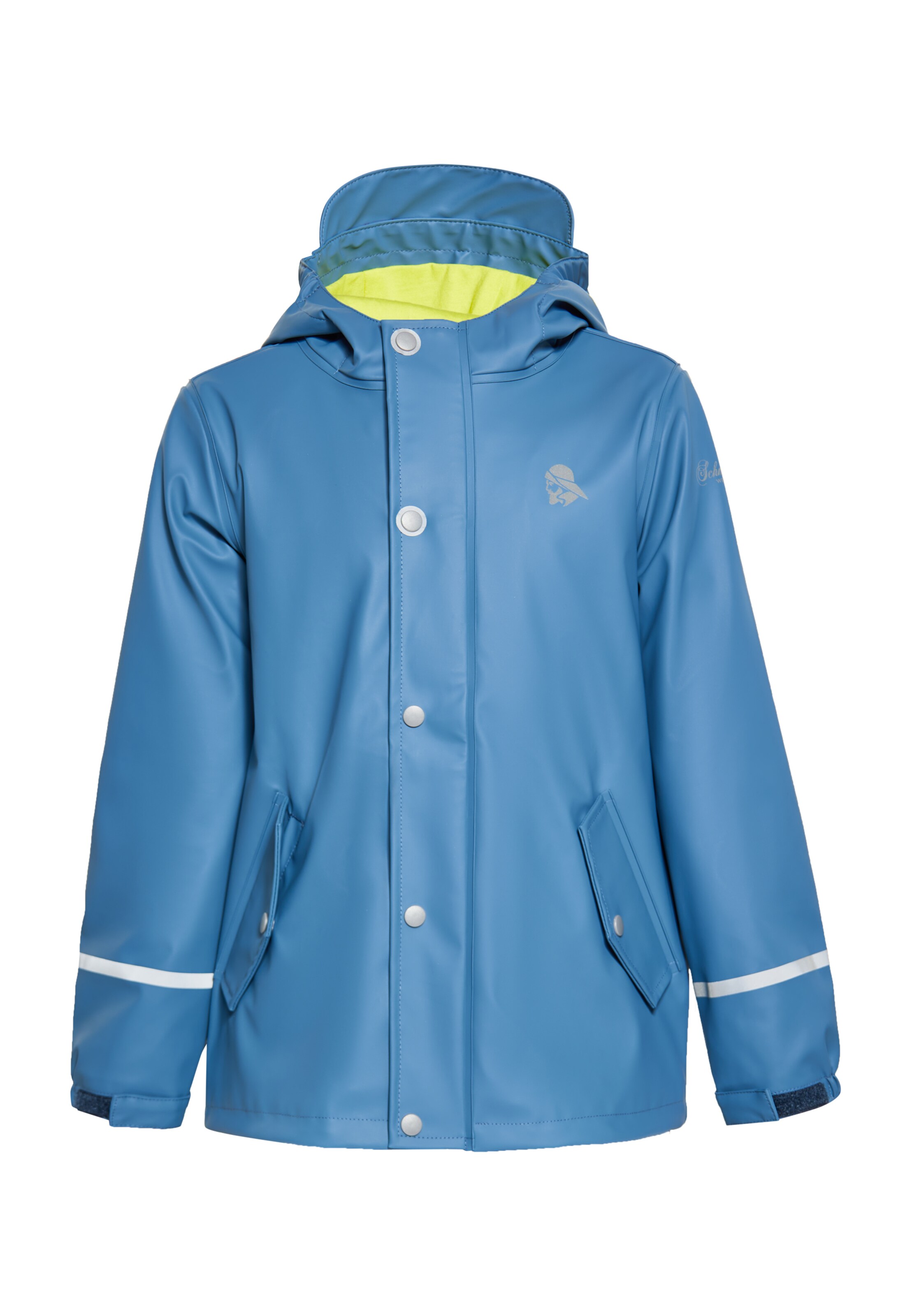 Palton de la Schmuddelwedda pe albastru: față