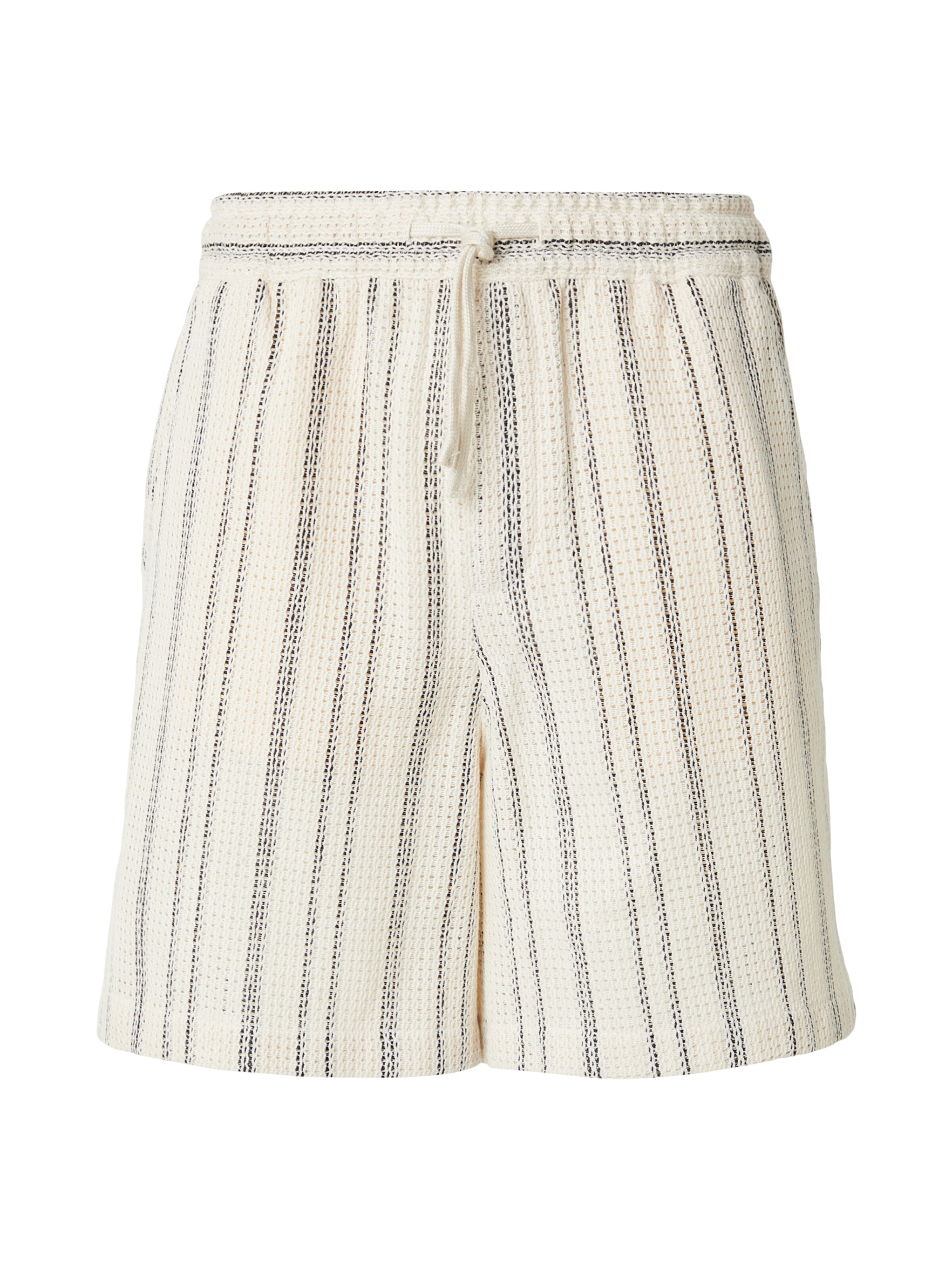 QS Regular Shorts in Beige: Vorderseite