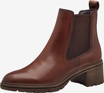 Chelsea Boots Tamaris en marron : devant