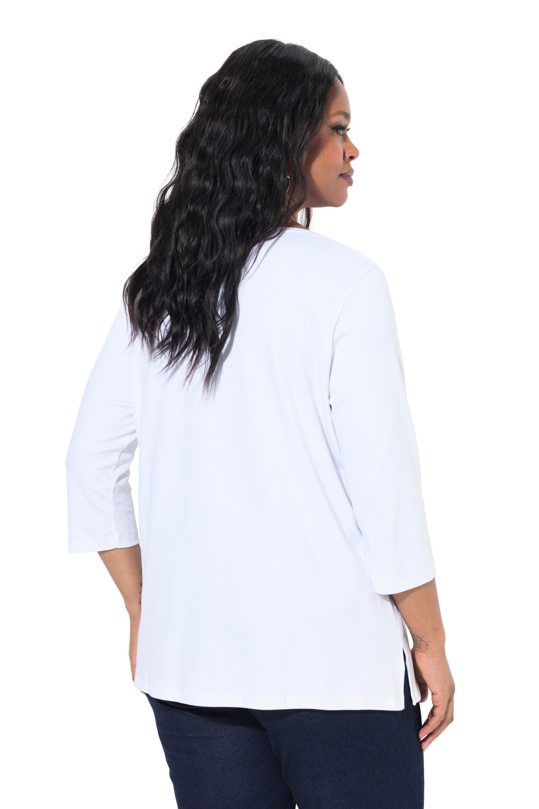 Ulla Popken Shirt in Wit