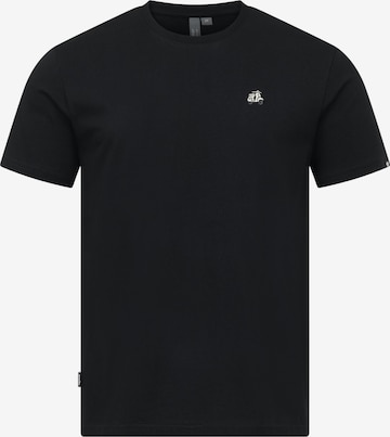 Ragwear T-Shirt in Schwarz: Vorderseite