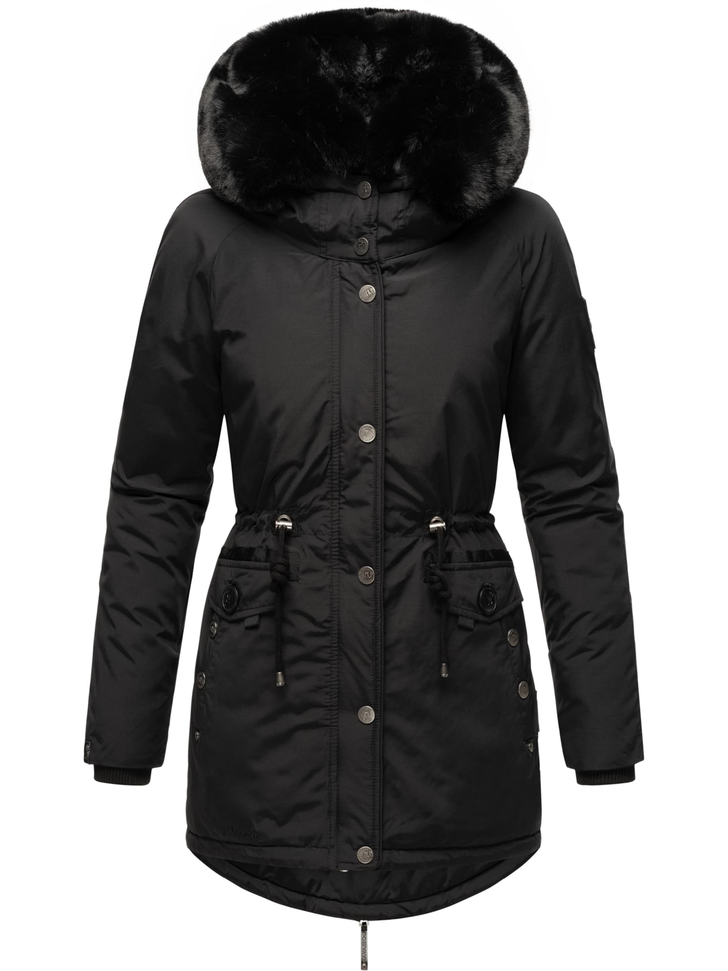 Golddigga faux fur parka coat ladies sales