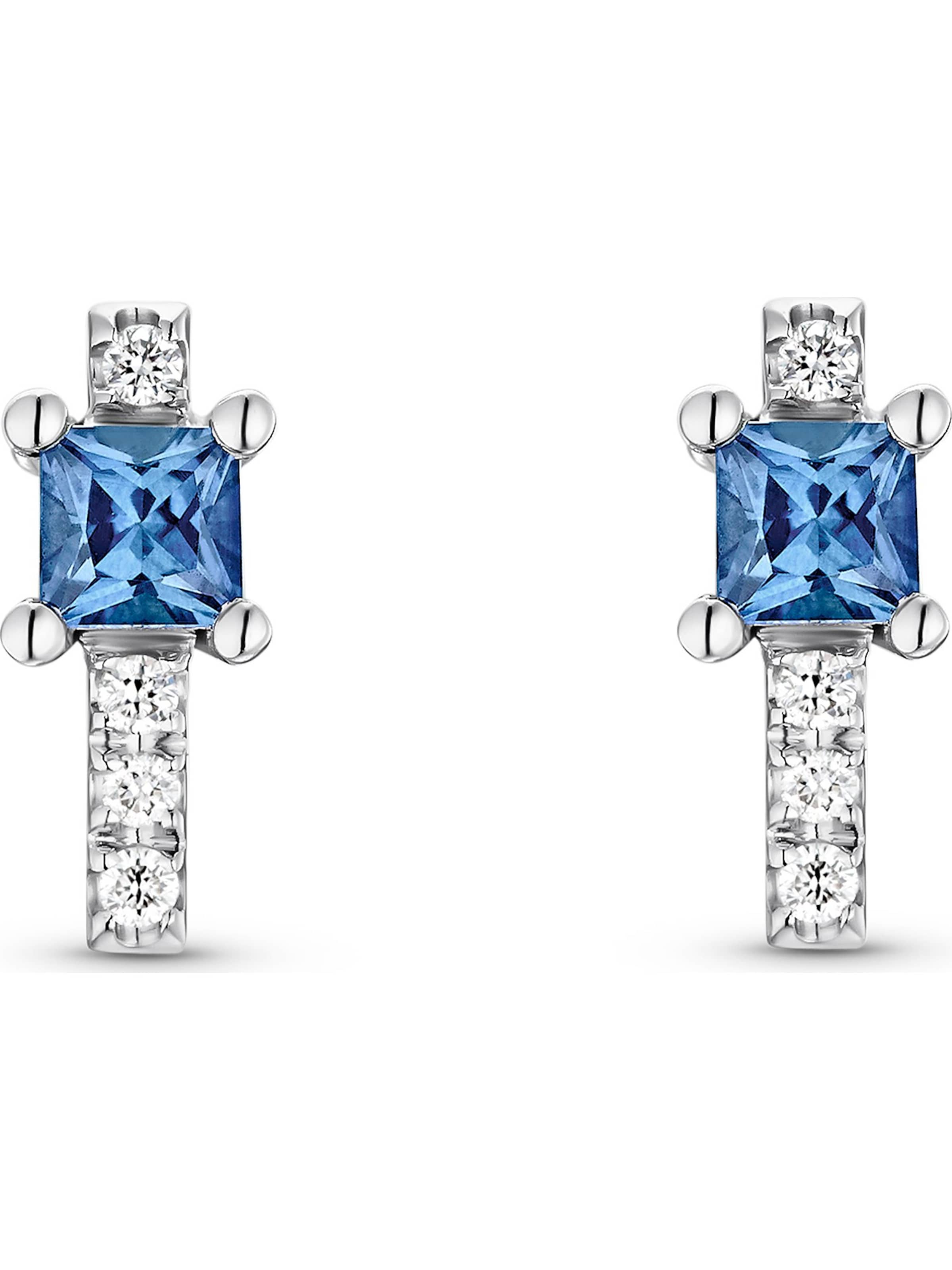 GUIA Ohrringe in Weiß: Vorderseite