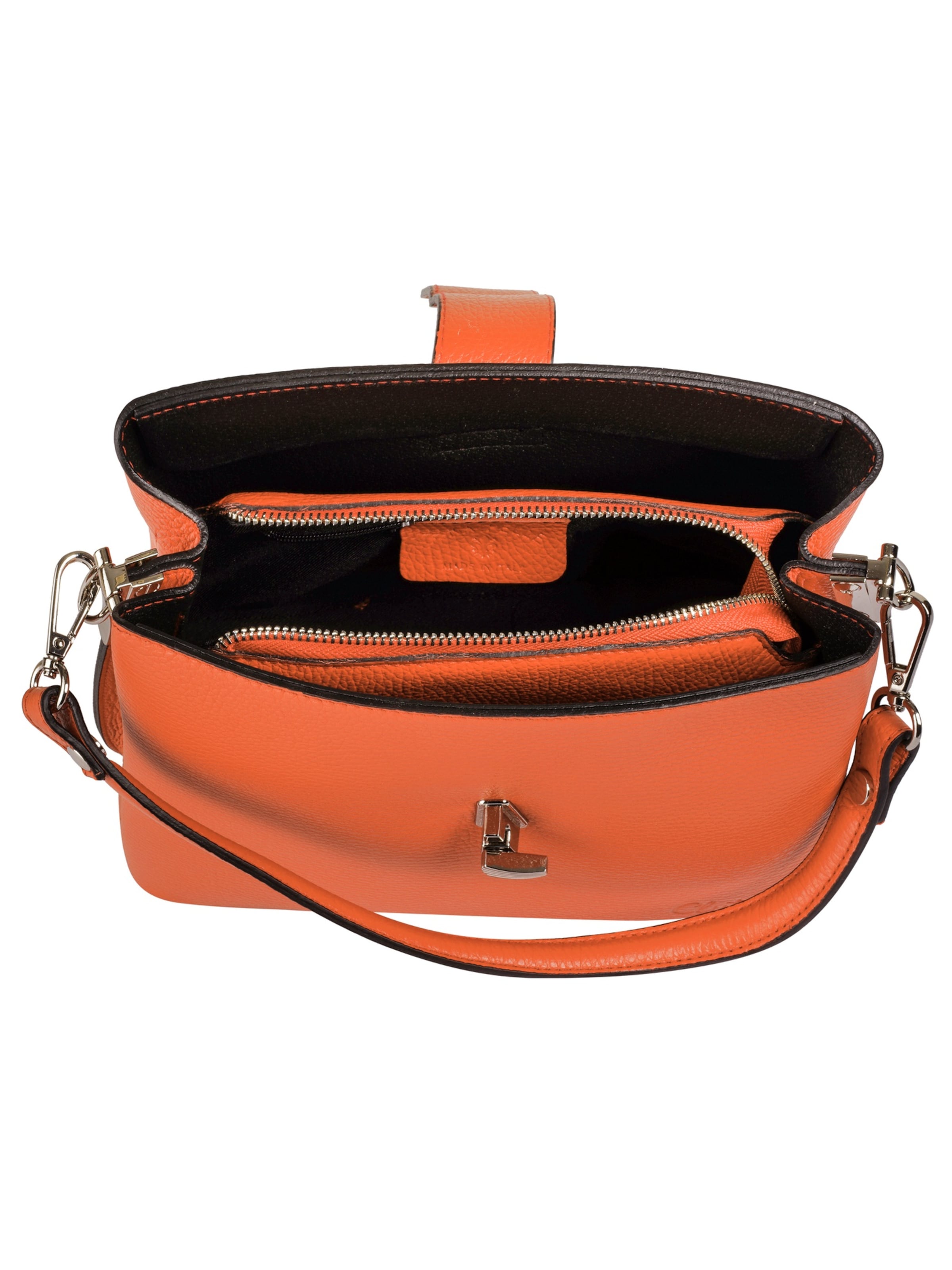 Sac à bandoulière Cluty en orange