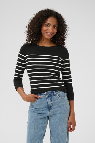 Pull-over 'KALizza' Kaffe en noir : devant