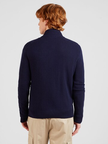 UNITED COLORS OF BENETTON Knit Cardigan in Blue