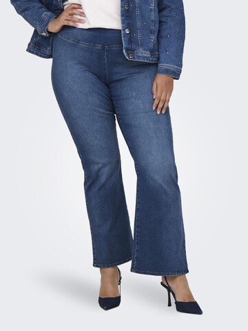 ONLY Carmakoma Regular Jeans 'CARAugusta' in Blauw: voorkant