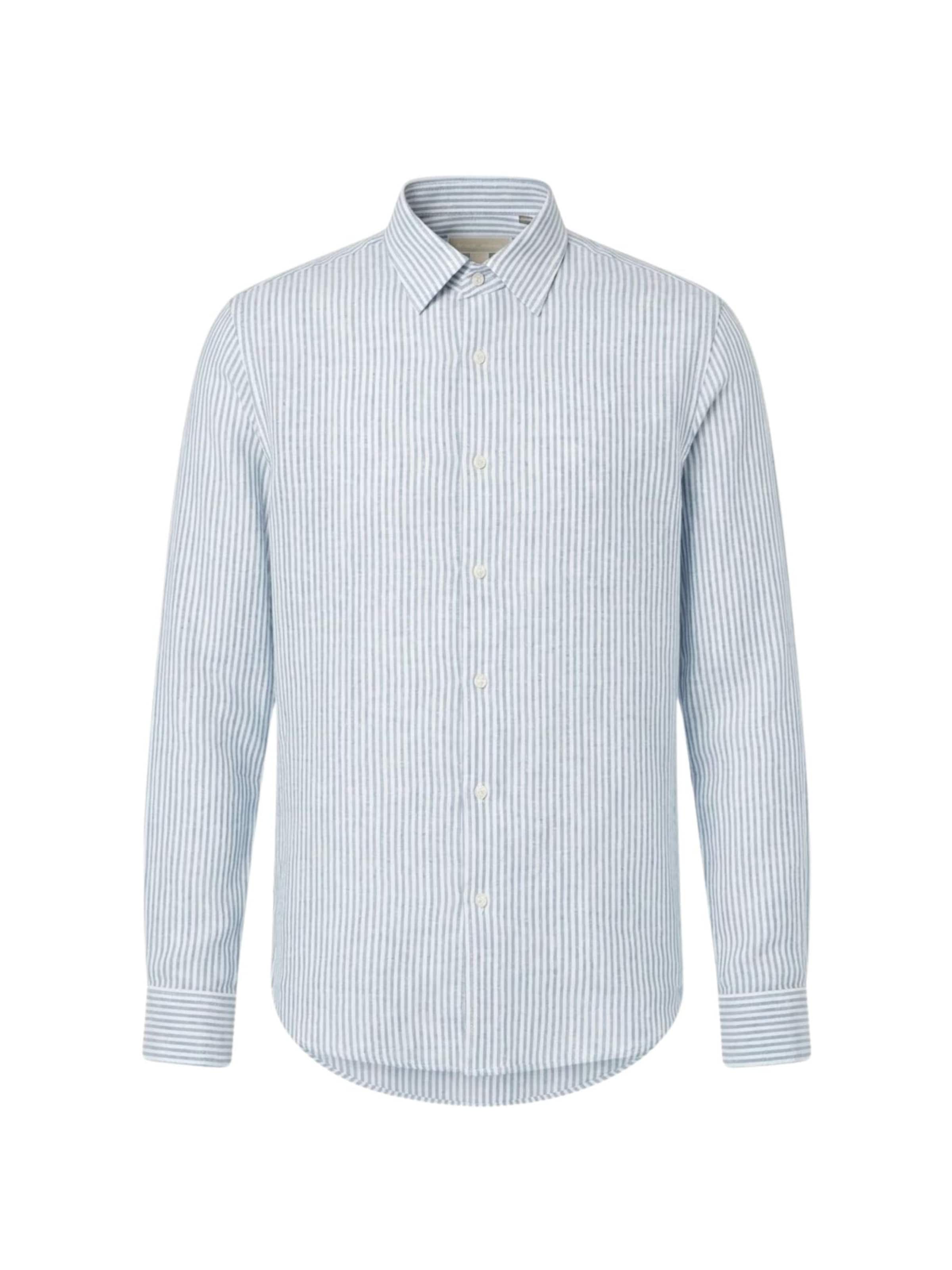 Michael Kors - Ajuste regular Camisa 'MICHAEL KORS CAMICIA CAMICIA' en azul: frente