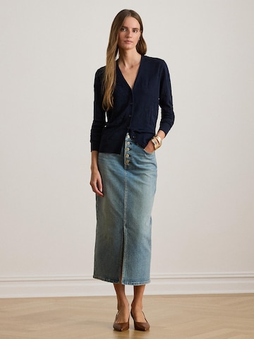 Cardigan Lauren Ralph Lauren en bleu