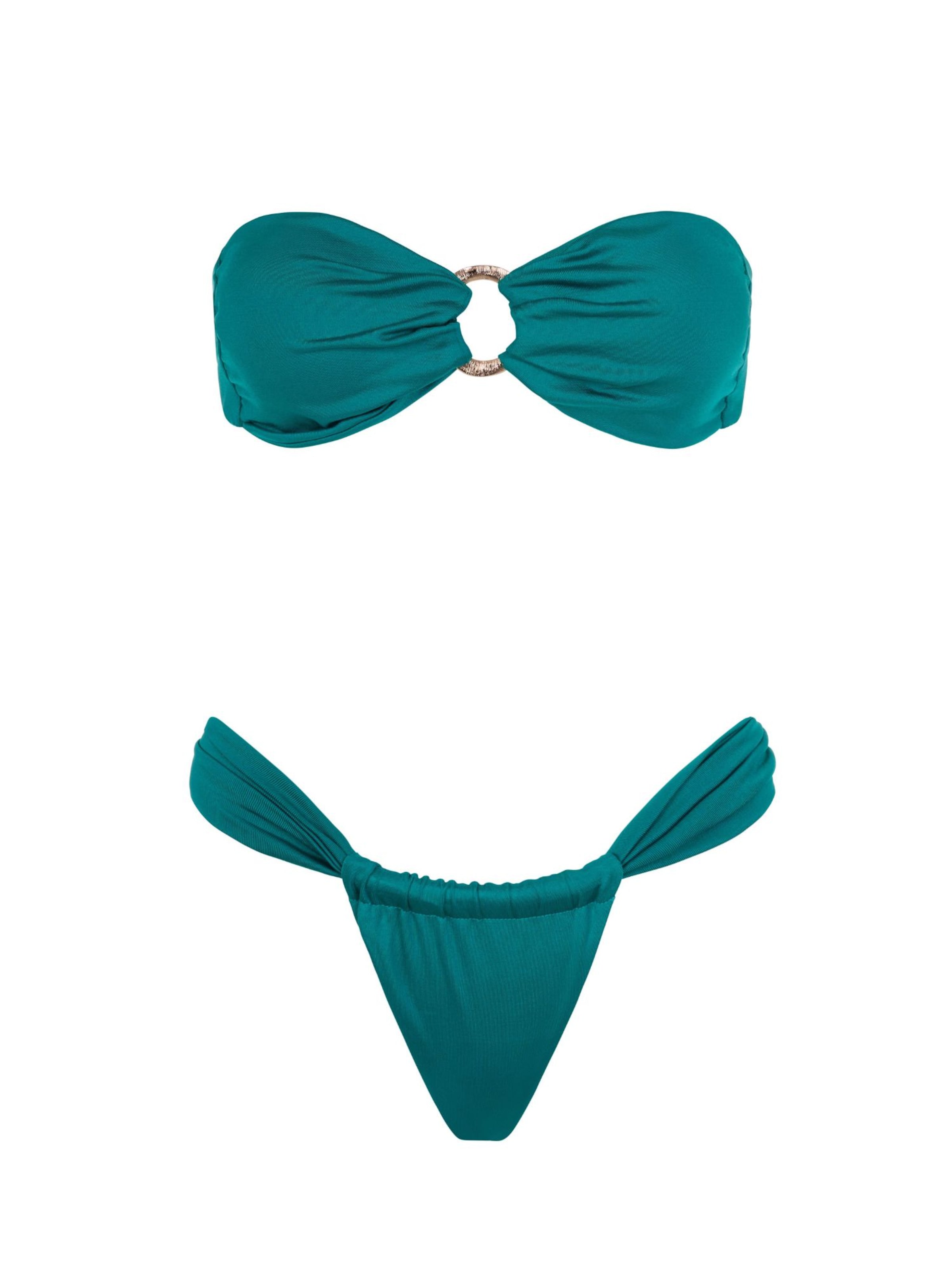 Fascia Bikini 'Riviera' di Acuarela Brand in blu: frontale