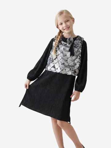 Hilal Akinci Kids Jurk 'HİLAL AKINCI KİDS Kinderkleid' in Zwart: voorkant