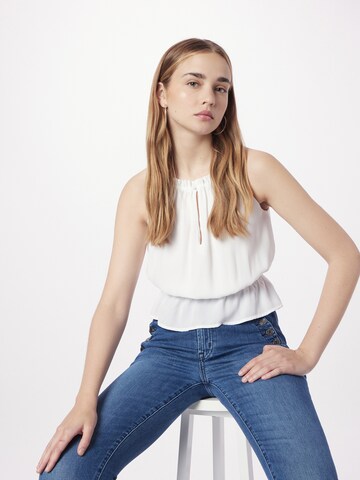 Chemisier 'PUQUY' Pepe Jeans en blanc : devant