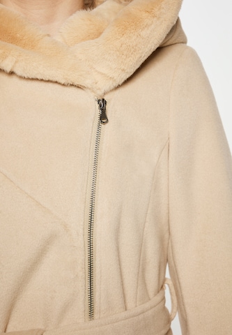 Manteau mi-saison Usha en beige