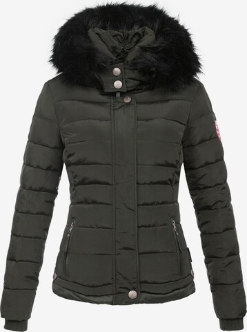 NAVAHOO Winter Jacket 'Chloe' in Grey: front