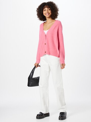 ESPRIT Gebreid vest in Roze