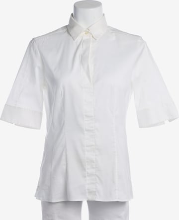 BOSS Black Bluse / Tunika L in Weiß: Vorderseite
