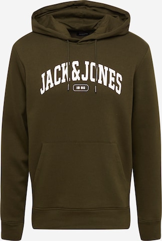 JACK & JONES - Sudadera 'BOOSTER' en verde: frente