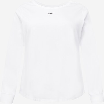 Nike Sportswear - Camiseta en blanco: frente