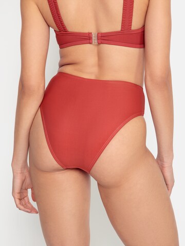 LSCN by LASCANA - Cueca biquíni 'Gina' em vermelho: atrás