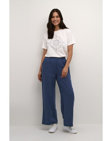 CULTURE Wide leg Pants 'Molly' in Blue