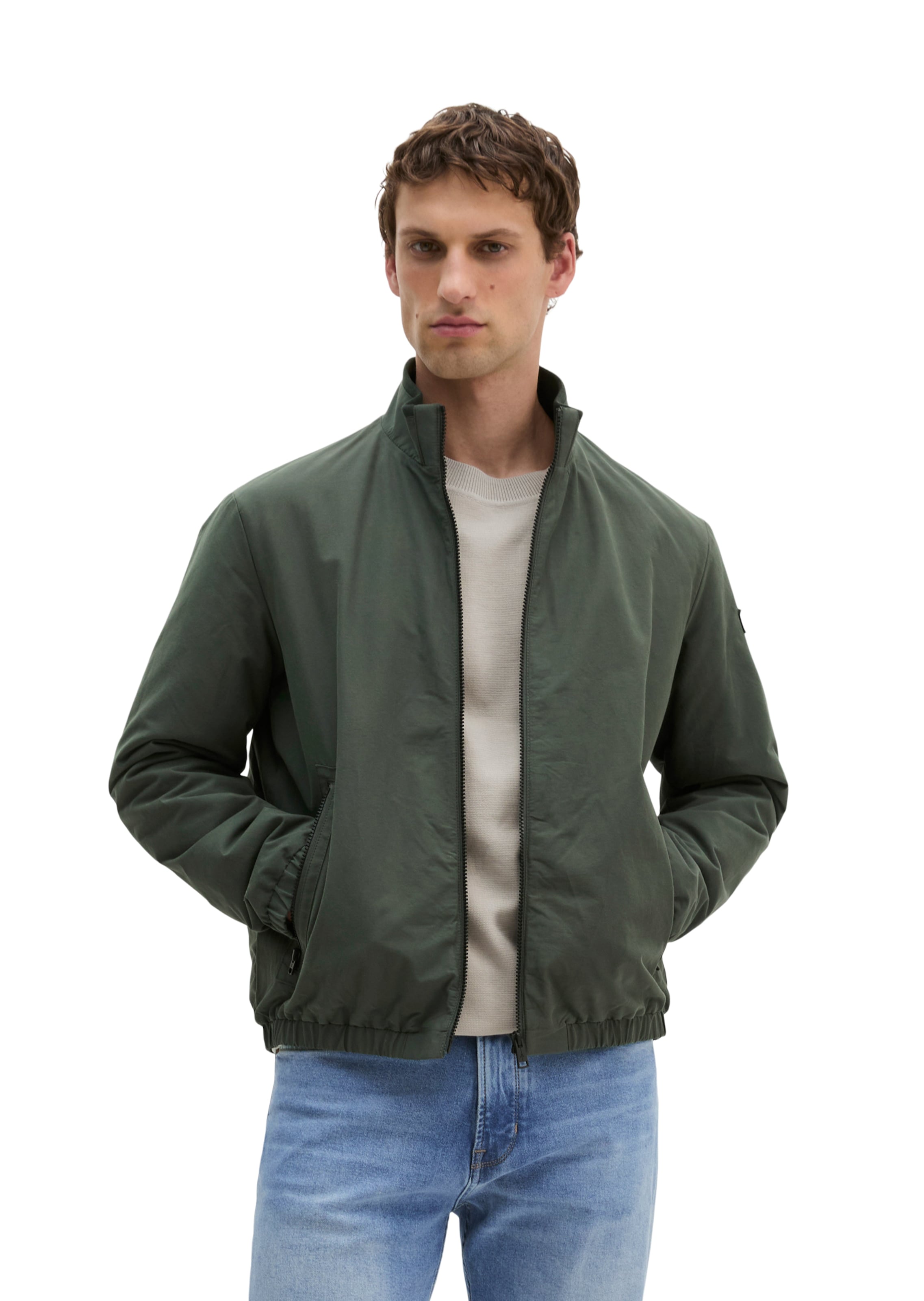 Marc O'Polo Between-Season Jacket in Green: front