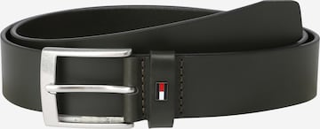 Ceinture 'ADAN' TOMMY HILFIGER en vert : devant