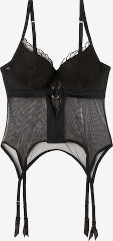 INTIMISSIMI Corsage in Black: front