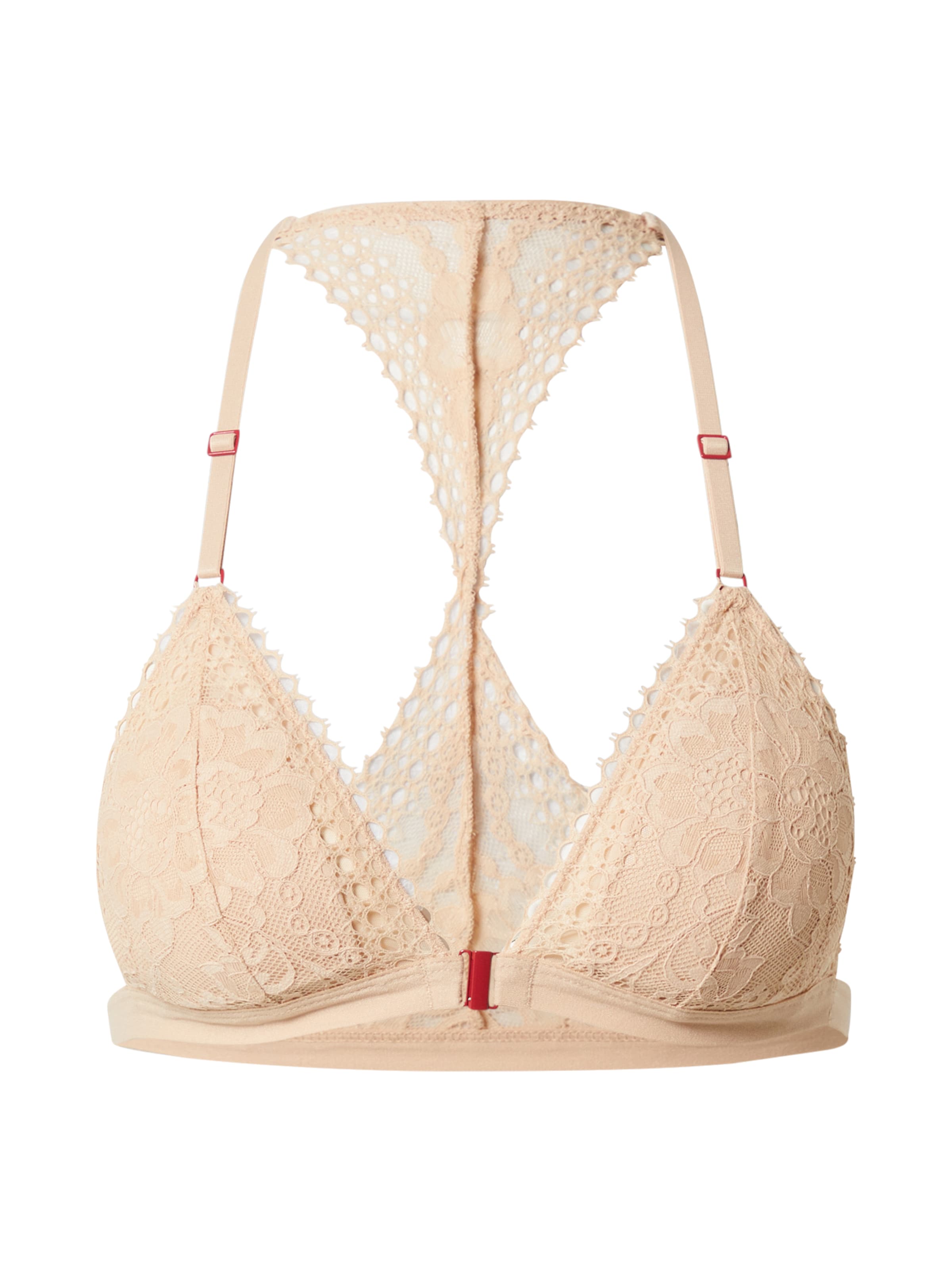 Scandale éco-lingerie Triangle Bra in Beige: front