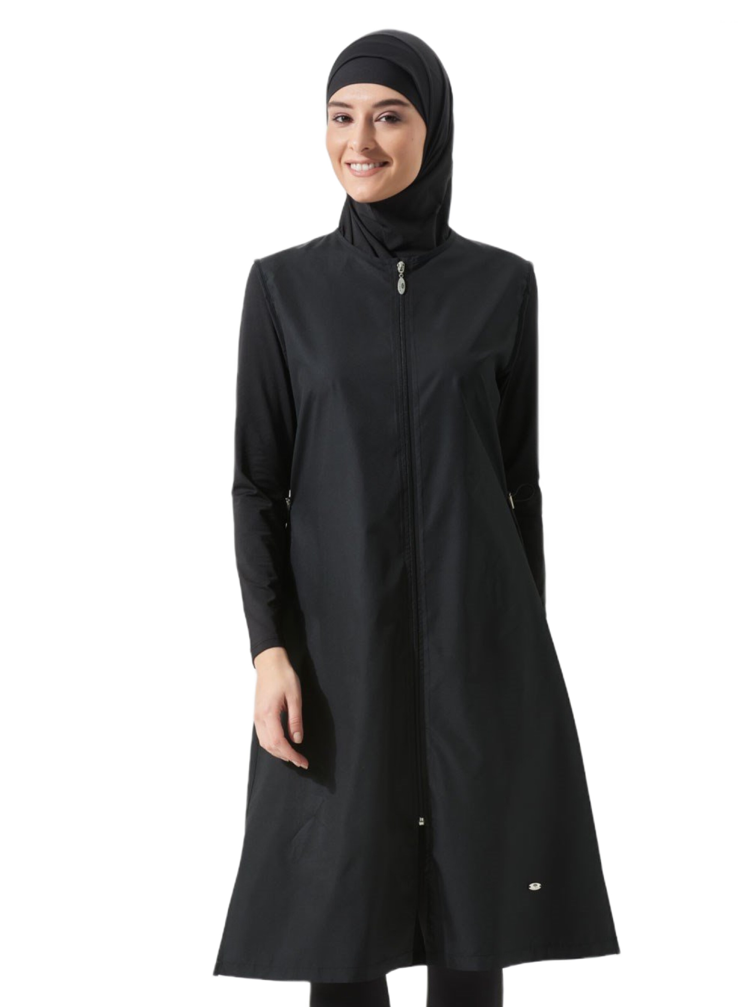 C&City Badpakjurk in Zwart