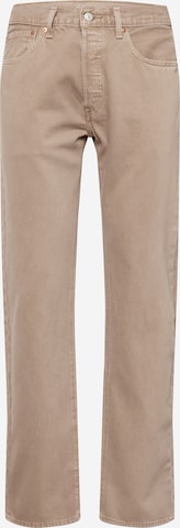 LEVI'S ® Regular Jeans '501 Levi's Original' in Beige: front