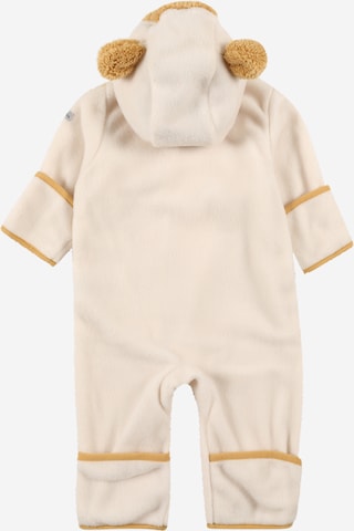 COLUMBIA Athletic suit 'Tiny Bear II Bunting' in Beige