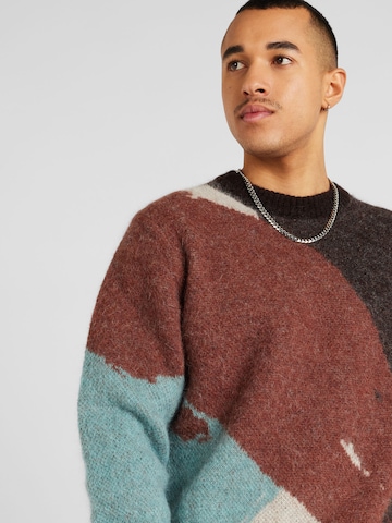 NORSE PROJECTS - Pullover 'Arild' em castanho