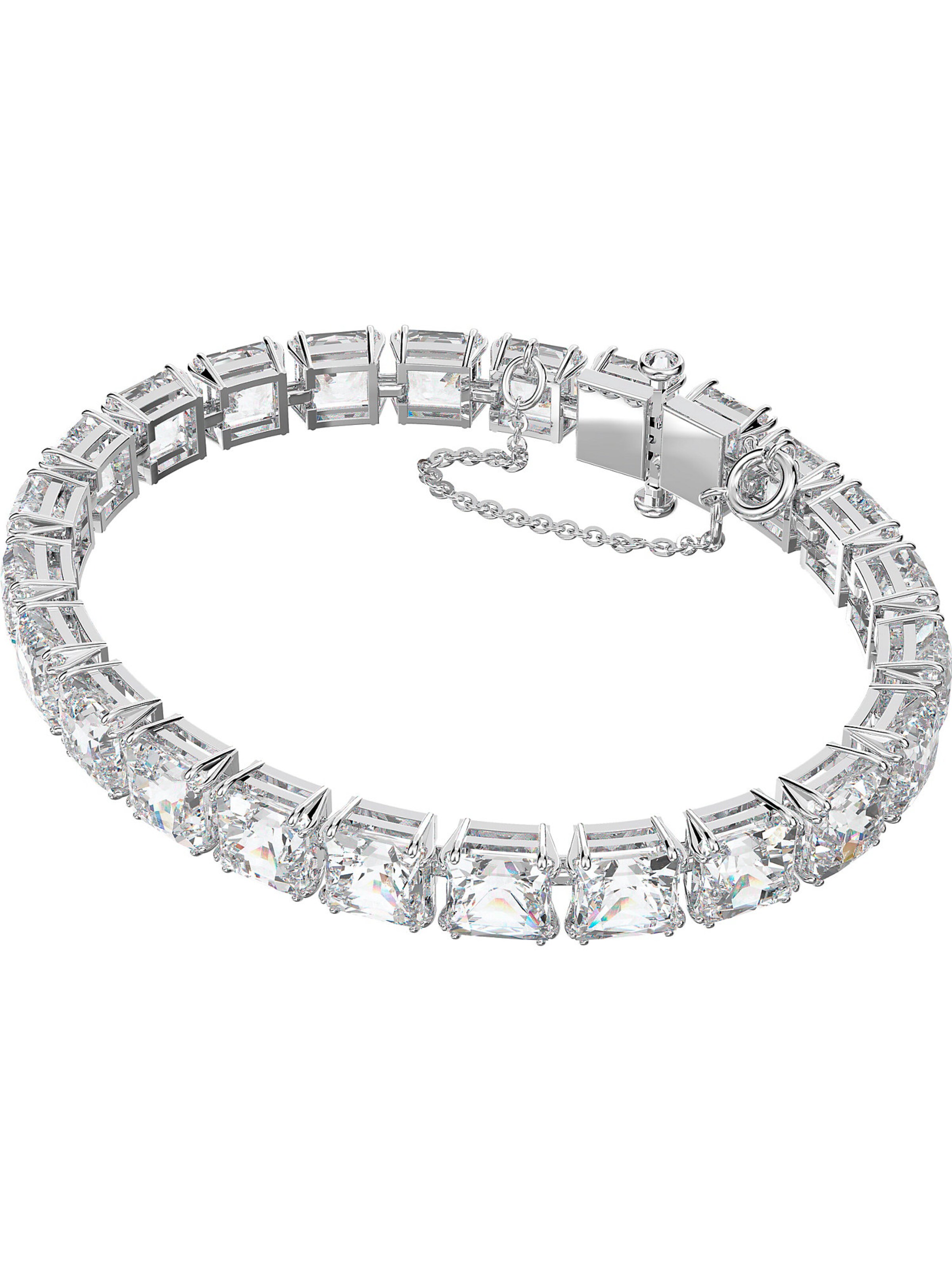 Swarovski Armband in Silber: Vorderseite
