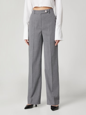 RÆRE by Lorena Rae Loose fit Pants 'Alia' in Grey: front