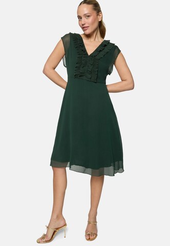 Robe de cocktail zero en vert : devant