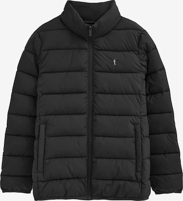 Polo Club Winterjacke in Schwarz: Vorderseite