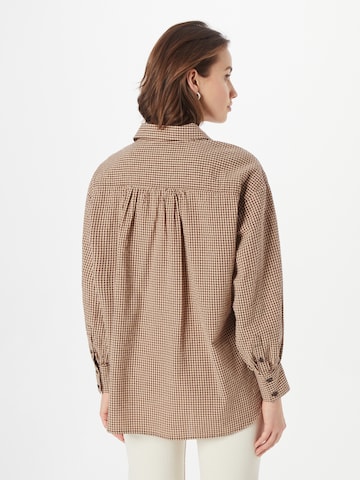 Monki Blouse in Brown