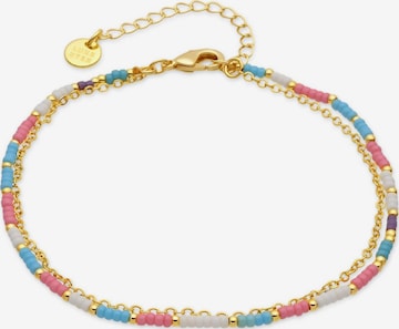 Luxenter - Bijuteria de pé 'Zasau' em rosa: frente