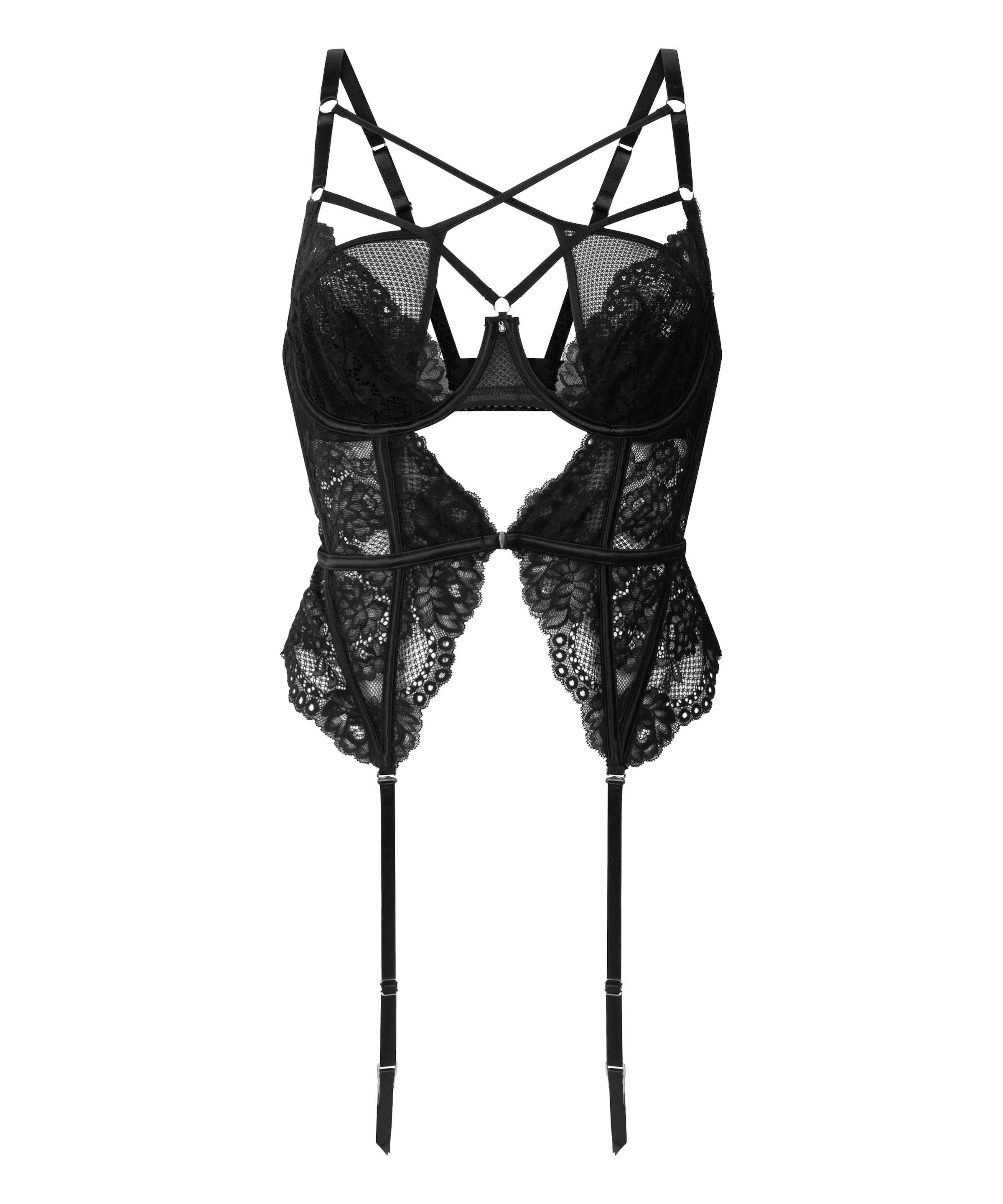 Reggiseno 'Anna' di Hunkemöller in nero: frontale