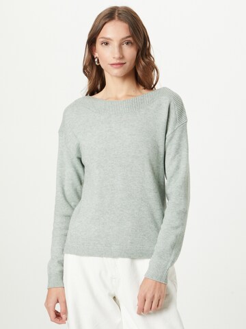 VILA Sweater 'Ril' in Green: front