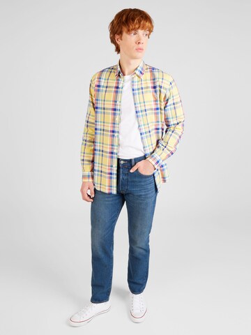 Slim fit Camicia di Polo Ralph Lauren in giallo